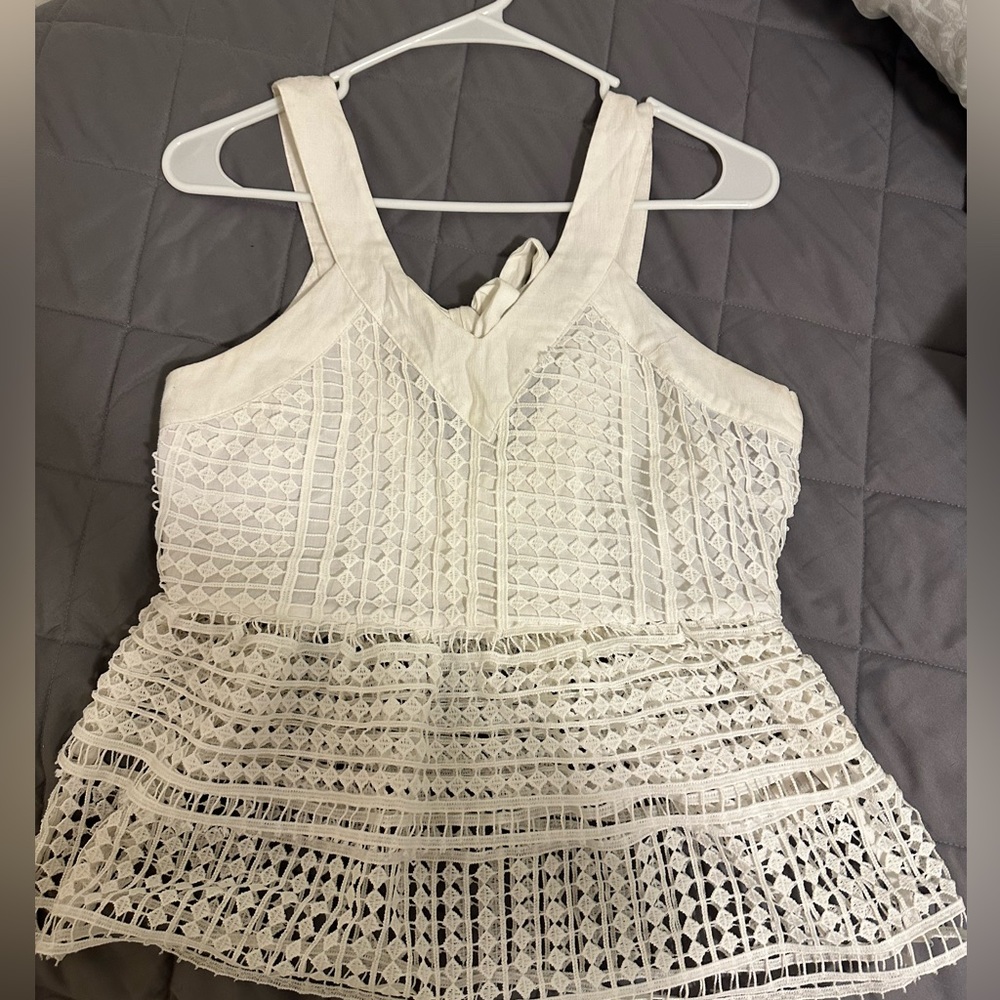 Cute white blouse